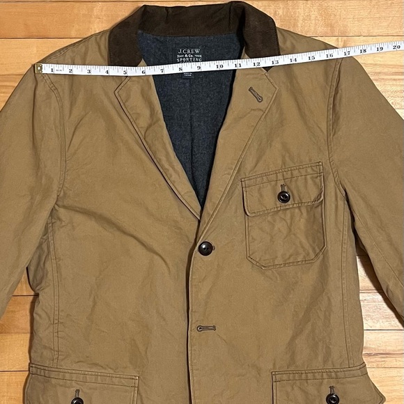 J. Crew Men's Brown Military Field Jacket - Picture 2 of 6